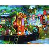 Алмазная картина, мультяшная лодка, магазин вышивки, вышивка крестом, Алмазная мозаика, сказочный мир, детская комната