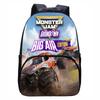 Рюкзак-сумка Monster Jam Truck, круглая передняя сумка, для учеников начальной, средней и старшей школы, мужские и женские рюкзаки
