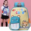 Trendy 2024 Summer Fashion Comfortable Versatile Backpack For Kindergarten Kids Lightweight Nylon Cartoon Design
