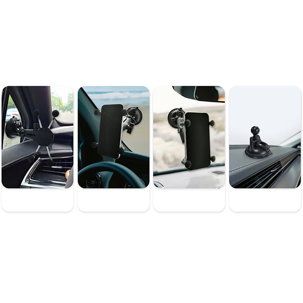 Основание RAM Mount на присоске с замком Twist Lock и шаром, совместимо с большинством креплений