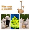 Baseball Stand Baseball Rack Display Holder Wooden Base Ball Stand Display Holder For Golf Baseball Softball Tennis Ball