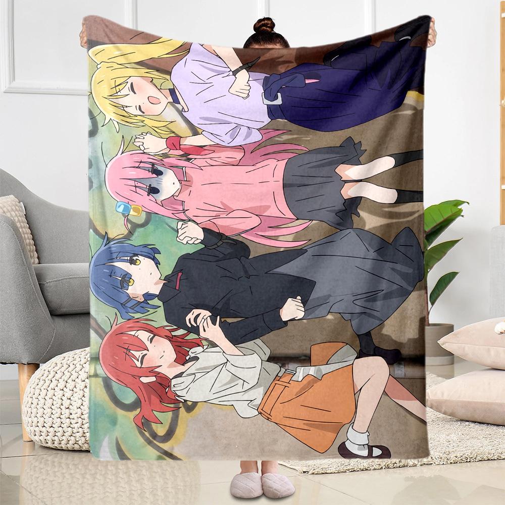 Rock Star Night Flannel Blanket-Soft and Suitable for Sofas,Beds,Offices,Travel,All Seasons,Great Gift for Holidays and Birthdays.