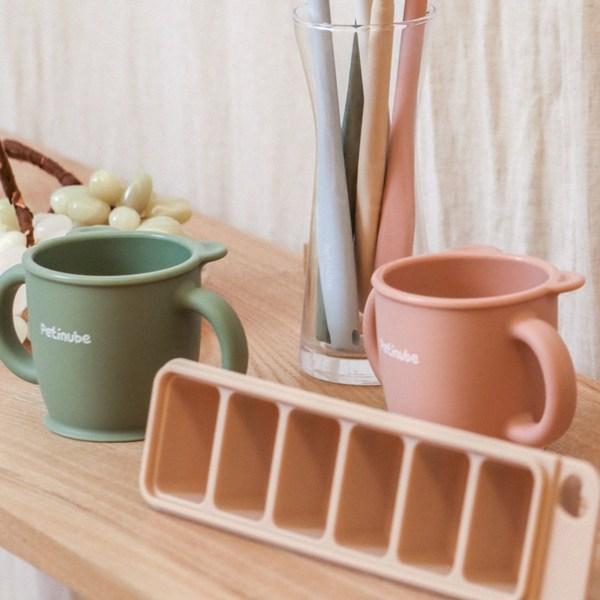 Petit Nube Children's Silicone Infant Cup, Blush Rose, 1 Pc.