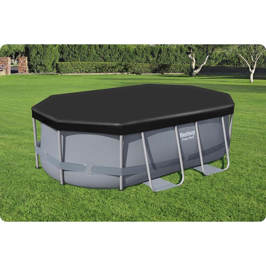 Cover For Oval Frame Pool 300 X 200 X 84 Cm Bestway 58424