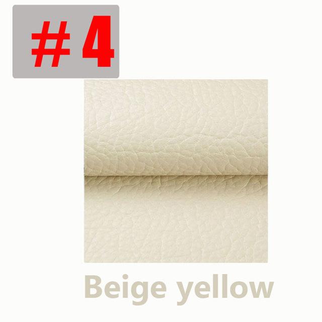 50X135CM Length PU Leather Self Adhesive Fix Subsidies Simulation Skin Back Since the Sticky Rubber Patch Leather Sofa Fabrics