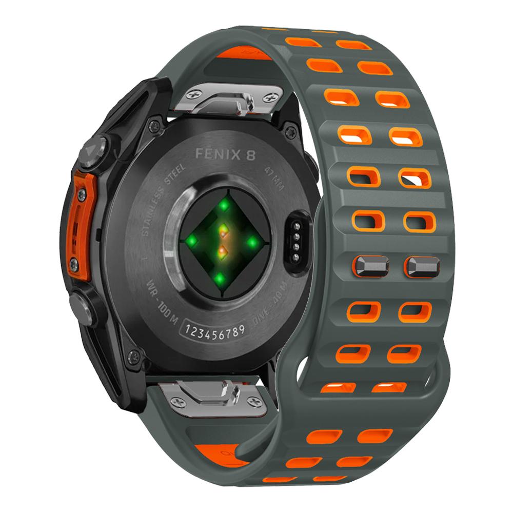 26 мм 22 мм ремешок QuickFit для Garmin Fenix 8 E 7 7X Epix Pro 6 6x 5 5X Plus/MARQ/D2 G1/965 955/Enduro 3 Силиконовый ремешок Браслет