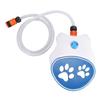 Outdoor Dog Waterer, Foot Operated Dog Waterer, Dog Drinking Nozzle, Easy To Activate Drinking, Includes Connecting Hose For Dog Hydration