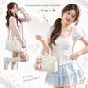 Disney Spring Summer Versatile Chic High-End Party Evening Elegant Simple Quilted Mickey Pendant Crossbody Bag Women Handbags BMK-73320