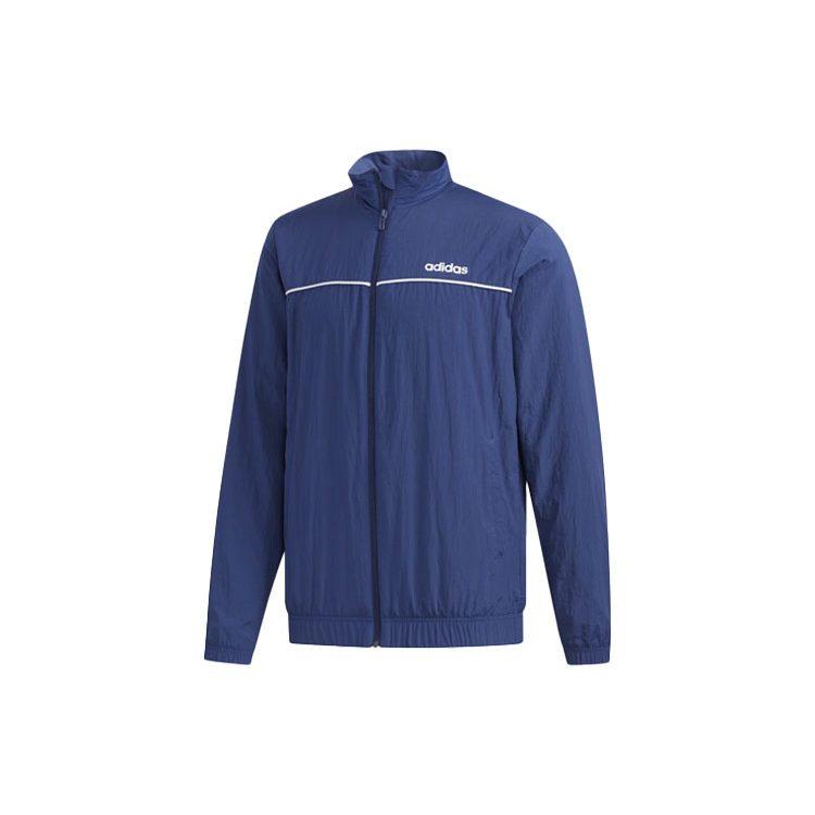 adidas Куртки Мужские Техно-синий Воротник-стойка Умеренная Другие FM6075