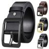 Versatile Leather Belt Luxury Design Waist Strap Fashion Pin Buckle Waistband