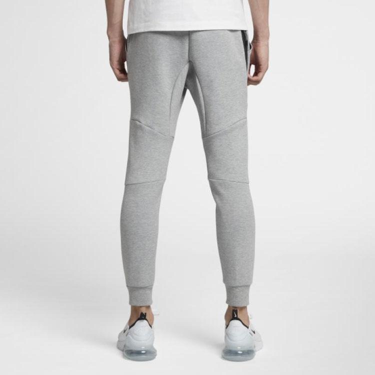 Nike Брюки Tech Fleece Jogger Мужские Брюки Серые 805163-063