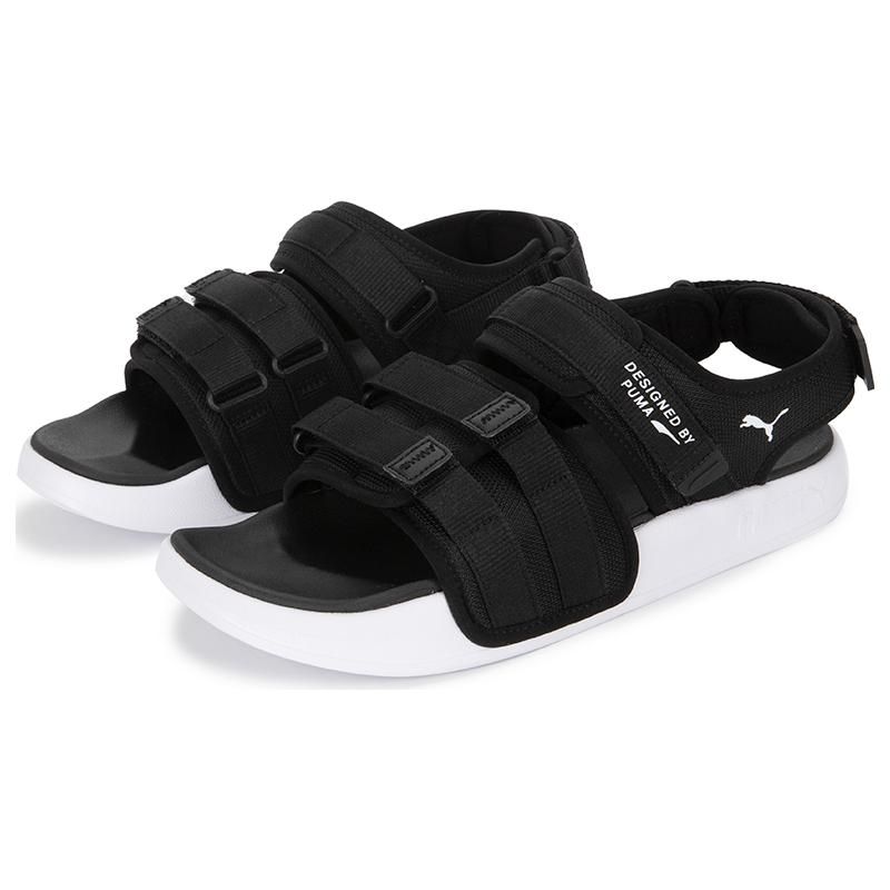 Puma Сандалии Leadcat City Унисекс Черный Белый 389079-01