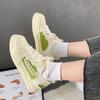 Весенне-летний дизайн женских кроссовок на шнуровке с толстой подошвой и кисточками из парусины в стиле ретро, повседневная обувь 24-50