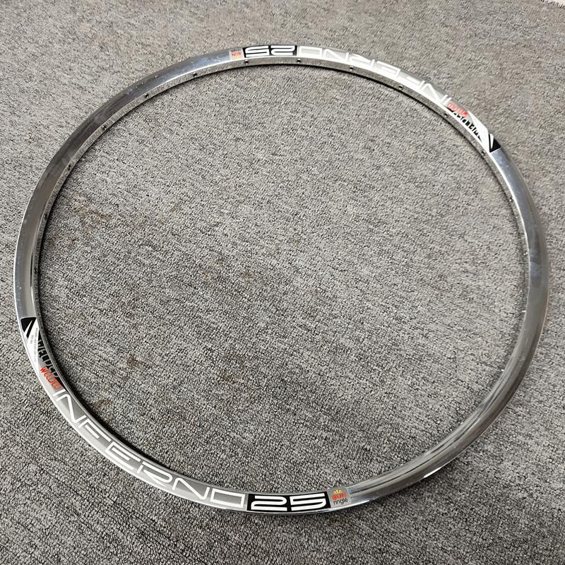 Пара ободов Sunringle SUN INFERNO MTB INF25 24H 28H 32H Сварной обод 26 дюймов 27,5 дюйма 29 дюймов Серебристый/Черный для Велосипедного Снаряжения