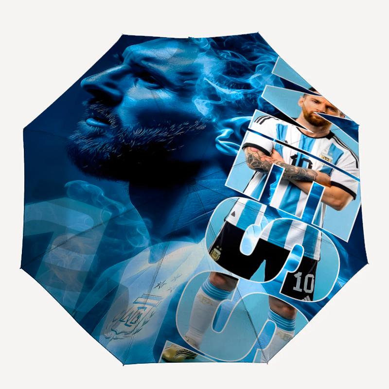 1pc M-messi Umbrella, Sun Protection, And UV Shielding. It Has Eight Sturdy Ribs for Outdoor Use And Perfect As a Holiday Gift
