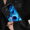 Крутой синий чехол для телефона с футбольным дизайном для Samsung Galaxy A16 A34 A35 A36 A12 A13 A26 A32 A56 A15 A53 A54 A51 A73 A71 A72 A23