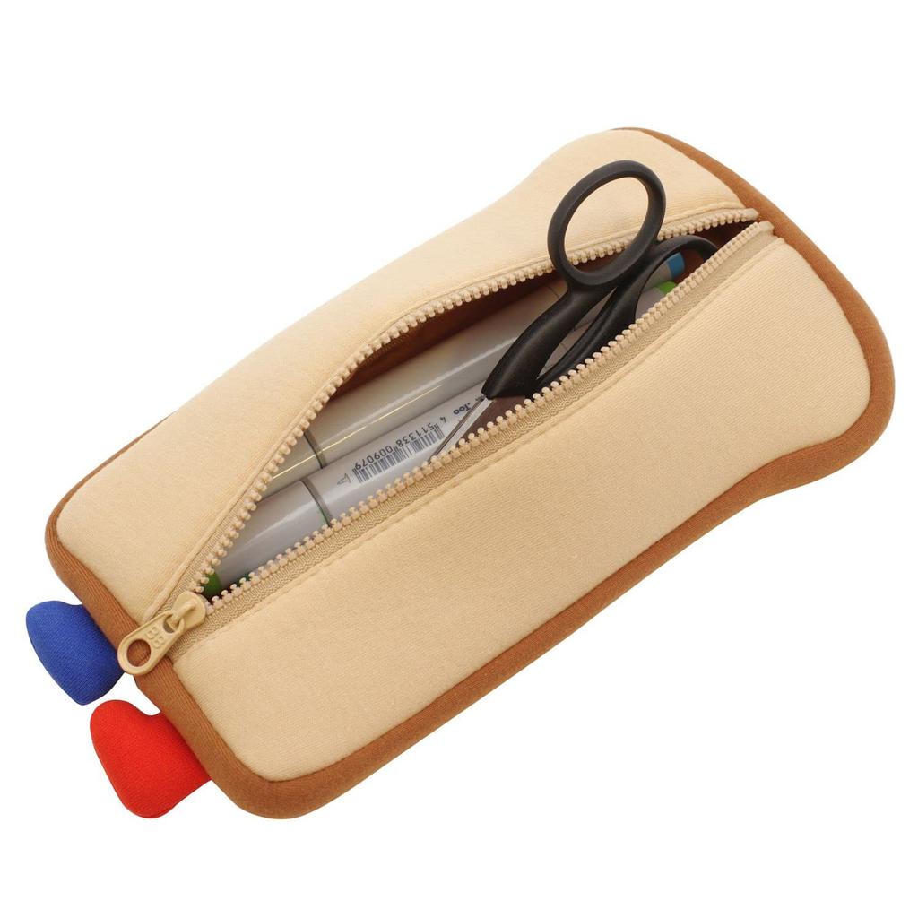 Marks & Co. Branch Brother Pencil Case (Toast Beige) - Cute BRB-PEC06-BE
