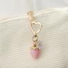 Ornament Fruit Pendant Colorful Strawberry Keyring Fashion Strawberry Keychain  Jewelry Gift