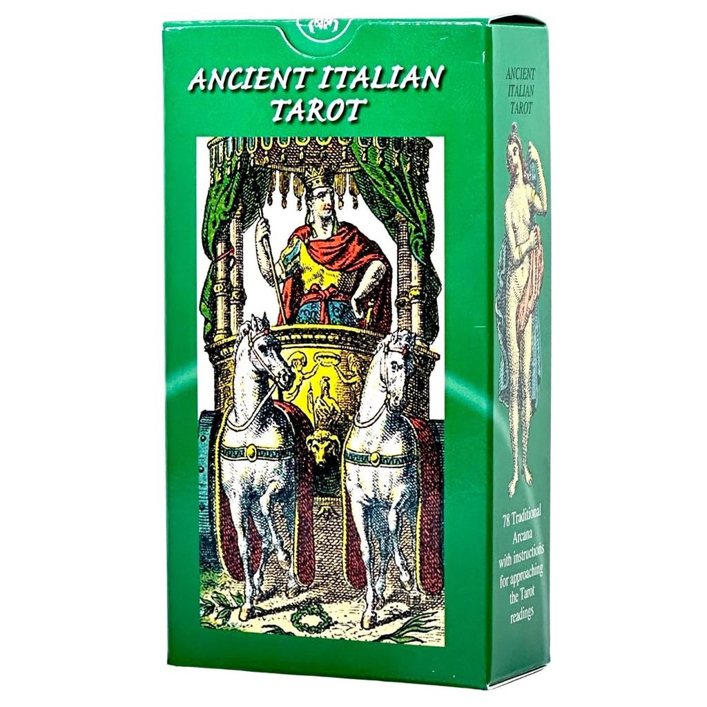 I.I.J. Tarot Cards, Ancient Italian Tarot, Marseille Edition, 78 Cards, Tarot Reading, Japanese Instruction Manual Included, Authentic