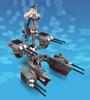 TAMASHII NATIONS Armor Girls Project KanColle Бисмарк drei 140 мм ПВХ АБС Окрашенная Фигурка Действия Прибл.. &