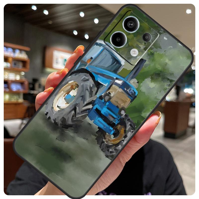 Фермерский Трактор Чехол Для Xiaomi Redmi Note 14 10 11 12 13 Pro 11S 12S Чехол Для Redmi 15 C 14C 10C 12C 13C
