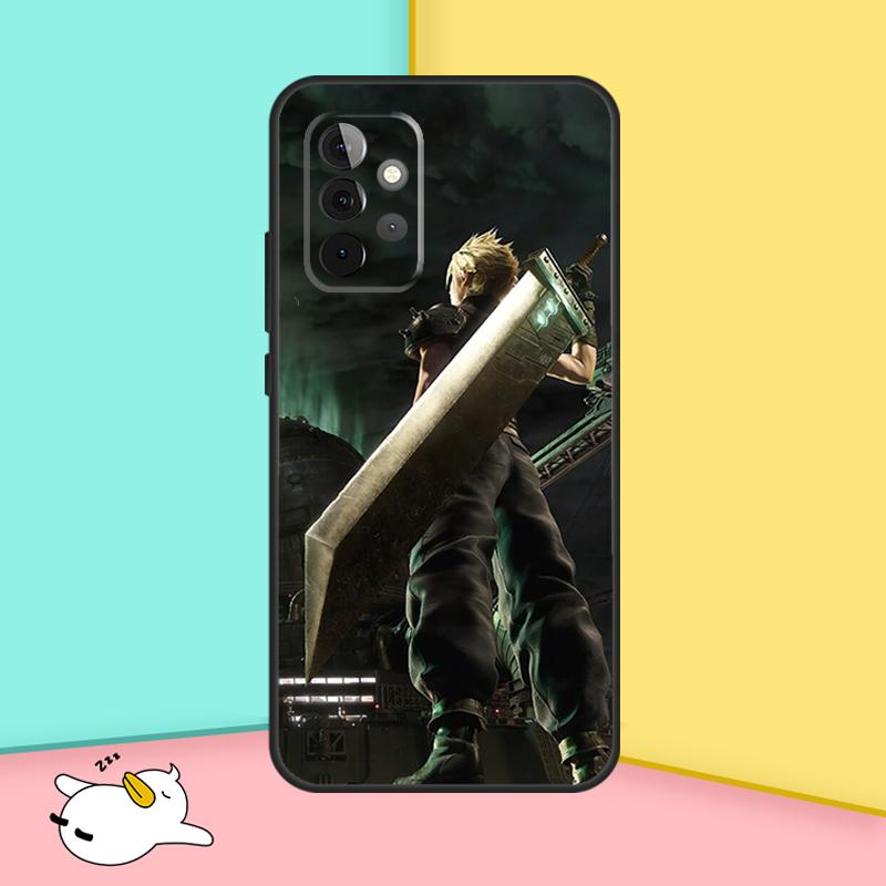 Final Fantasy VII Cover For Samsung Galaxy A53 A33 A13 A12 A32 A52 A14 A34 A54 A15 A25 A35 A55 A71 A51 Case