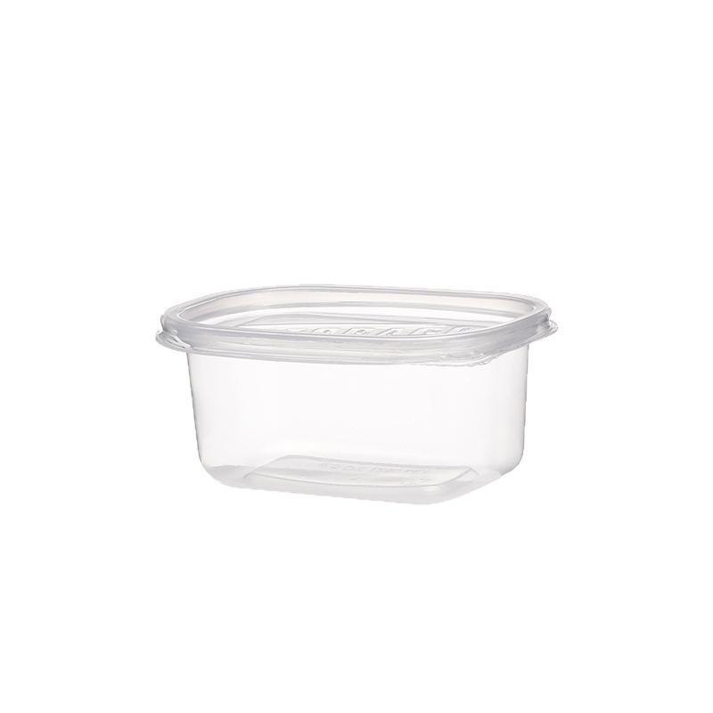 280 мл Одноразовый пластиковый контейнер для еды с крышкой для торта, йогурта, таро-шариков или фруктового салата