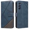 For Samsung Galaxy A25 5G (Global) (161.0 X 76.5 X 8.3mm) Case Geometric Line Leather Phone Cover Magnetic Clasp