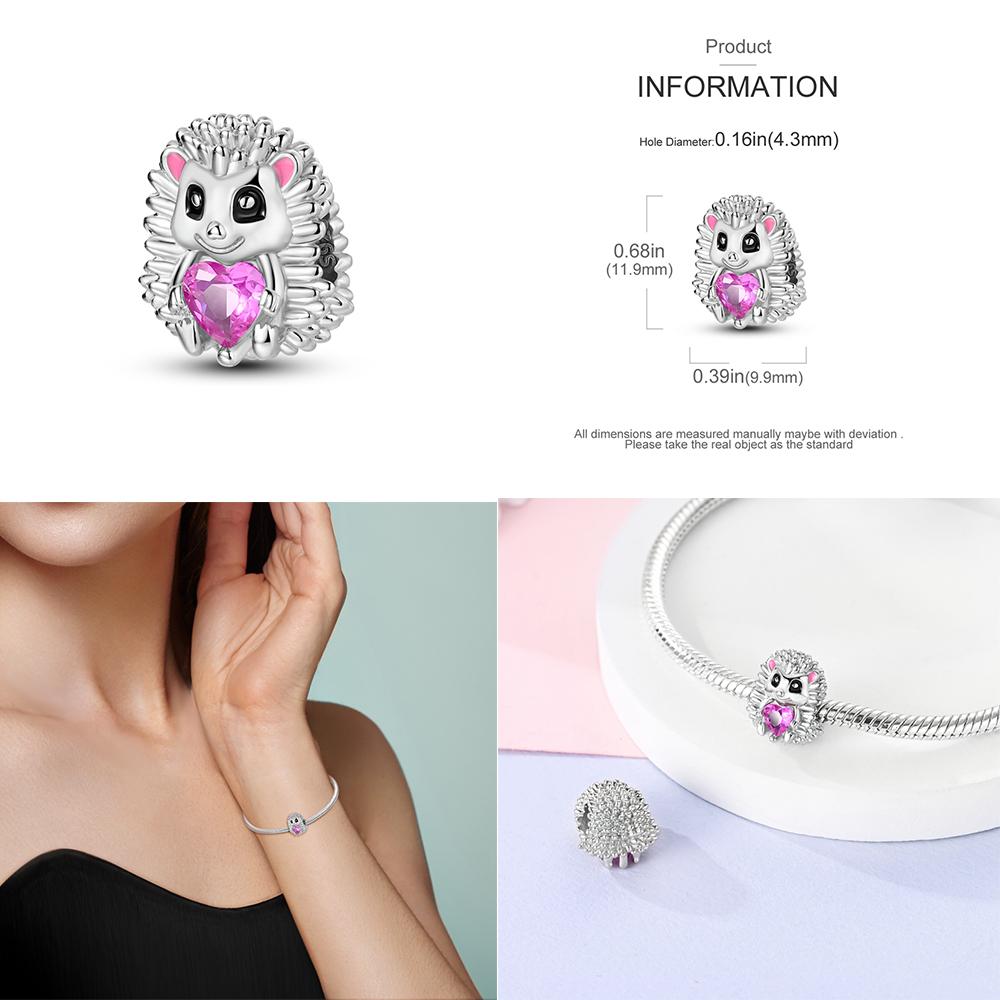 New In 925 Silver Charms Pendant Beads Fit 925 Original Bracelets For Women DIY Birthday Jewelry Gifts