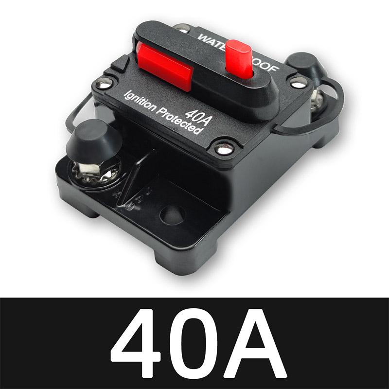 PINMOAP 20A-300A Circuit Breaker Reset Fuse Holder Protection Switch Circuit Protector Suitable For Automobiles Rvs Ships Fuses4