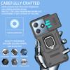 For Realme C63 4G Case Slide Lens Camera Armor Phone Case For Realme C63 RealmeC63 C 63 Magnetic Ring Holder Back Cover Funda