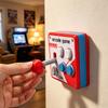 Retro Arcade Games Joystick Switch Stickers Creative Switch Frame Cover  Living Room Decor