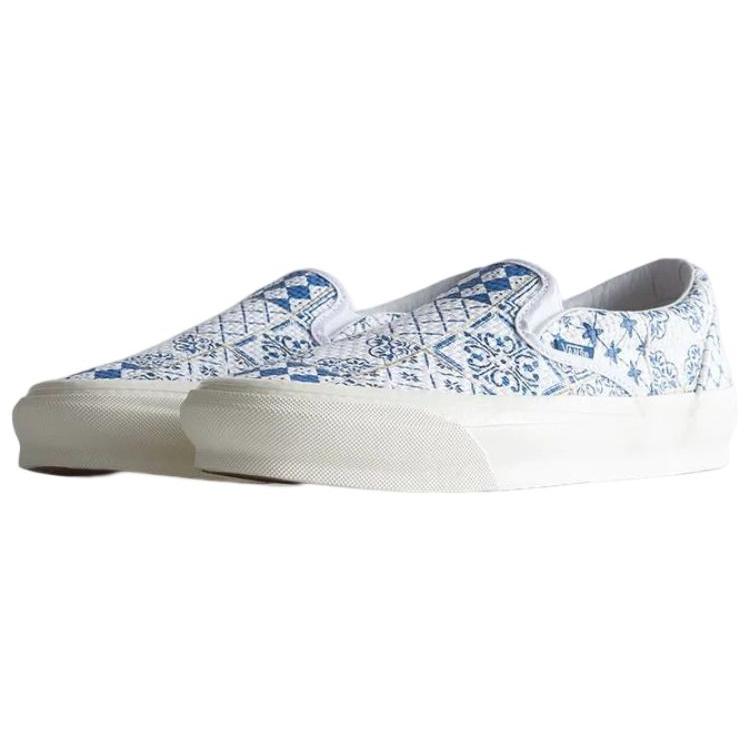 Слипоны Kith x Og Classic Vans Lx 'Azulejo Tile' VN0A32QNWHT