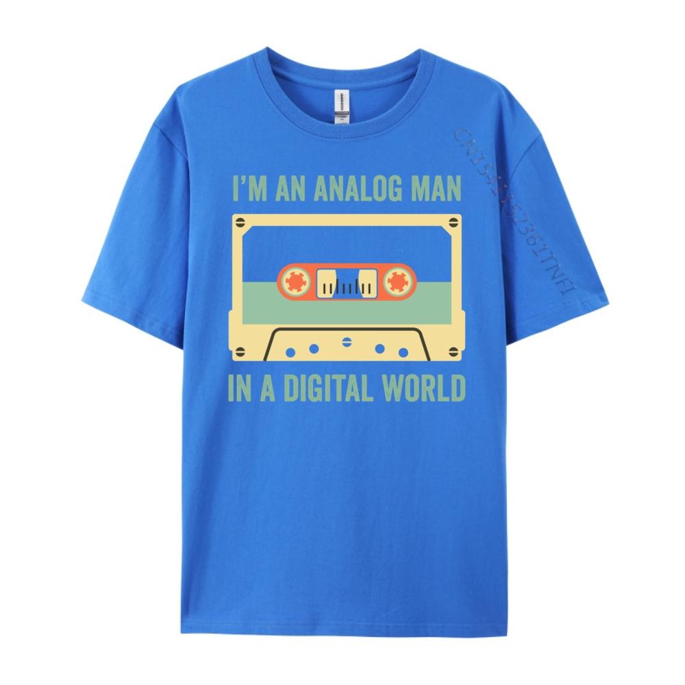 I M An Analog Man In A Digital World Cassette Plus Size Men Clothing Mens Clothing Deals Oversized Vintage