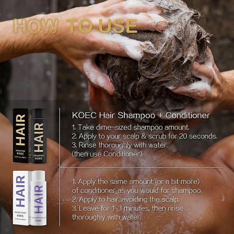Moisturizing Shampoo and Conditioner, Hydrating & Restorative, Anti-Dandruff, For All Hair and Scalp Types, Repair Damaged, Deep Cleaning