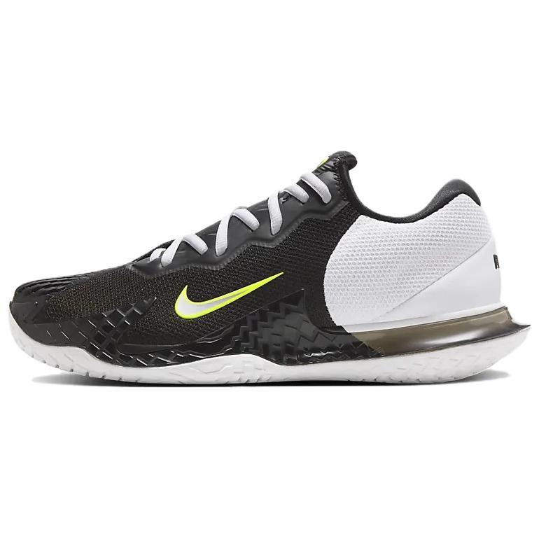 Nike Теннисные кроссовки Court Vapor Cage 4 Hc Rafa Черный Белый Вольт Металлический Серебристый HQ1653-001