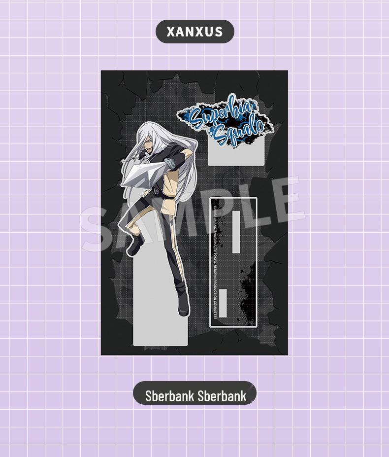 Официальный стенд Keyuan KHR Занзуса - Аниме Персонажи Katekyo Hitman Reborn 2D Мерч