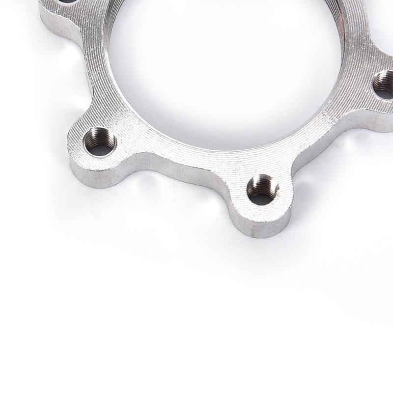 Bike Bicycle Freewheel Threaded Hubs Disk Disc Brake Rotor 6 Bolt Flange Adapter