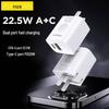 PISEN 20W Foldable PD Fast Charger for iPhone 12/13/11 Pro/Max