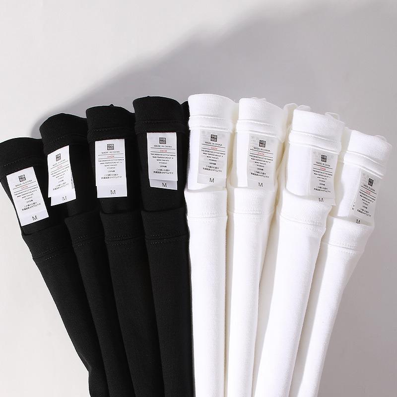 Summer Cotton Women's T-shirt Bottoming Basic Fashionable Solid Lady Short Sleeve Loose Tops Shirts Tops