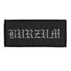 Нашивка с логотипом Burzum для пришивания