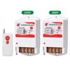 1 Set Wireless Remote for 220V Water Pump and Light Control Home Automation