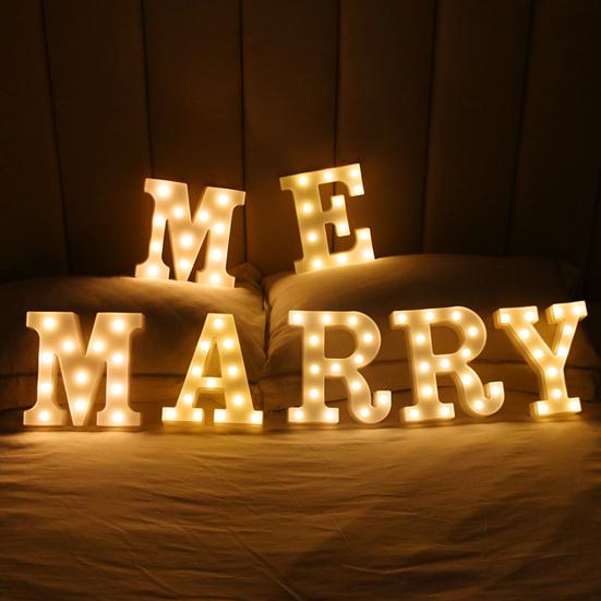 Светодиодная буква, дизайн переключателя, водонепроницаемый пластик, буква алфавита, ночник, лампа для вечеринки, клуба, бара