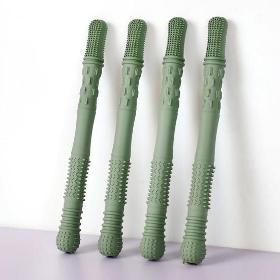 4 шт. силиконовая жевательная палочка, пищевая, без BPA, многоразовая, для снятия стресса, сенсорная, оральная, моторная, жевательная палочка, игрушка для особых нужд