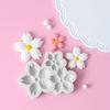 1piece Sakura Flower Shape Silicone Mold, 3D Fondant Mold For DIY Pudding Chocolate Candy