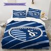 Sporting Kansas City Pattern Bedding,Quilt Set Quilt Cover Pillowcase Home Birthday Gift(1 * duvet cover + 2 * pillowcase, without core)