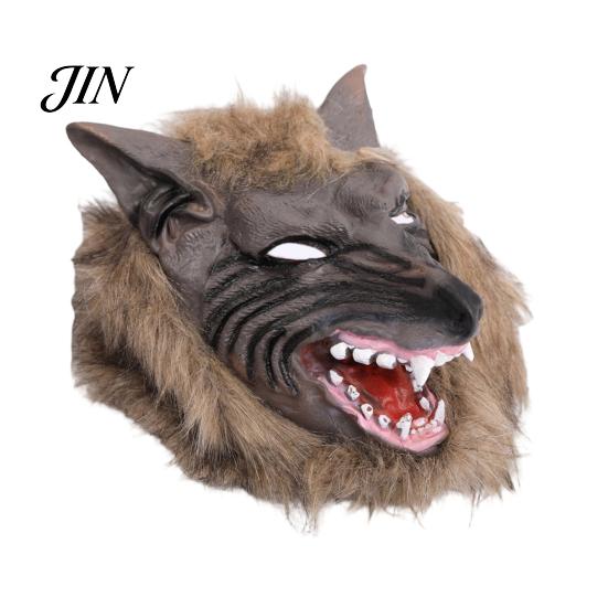Durable Werewolf Gloves Realistic Claws Gloves, Furry Black Wolf Paw Costume Headgear, Halloween Cosplay Accessories Beast Animal Props for