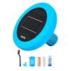 Solar Pool Ionizer, Round Copper Pool Ionizer Up To 170343 L, Floating Automatic Water Cleaner and Purifier, Chlorine Free Water