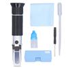 Brix Refractometer Meter Gauge Dual Scale Handheld Measuring Tool for Sugar Brewing