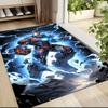 Iron Man Strike Carpet Rug Soft Washable Antislip Home Living Room Sofa Mats Personalized Christmas Rug